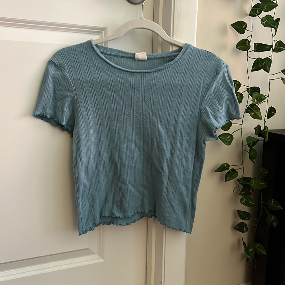 Urban Outfitters Lettuce Trim Baby Tee